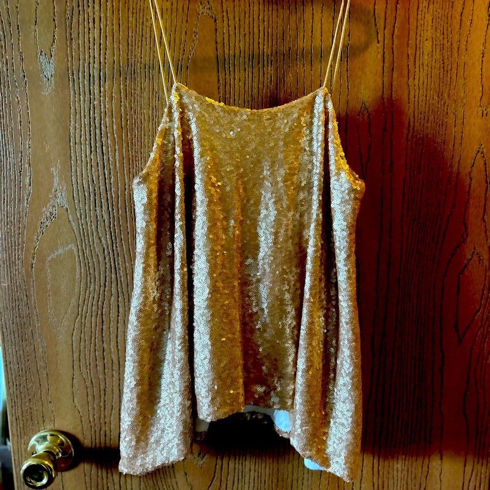Super pretty rose gold top